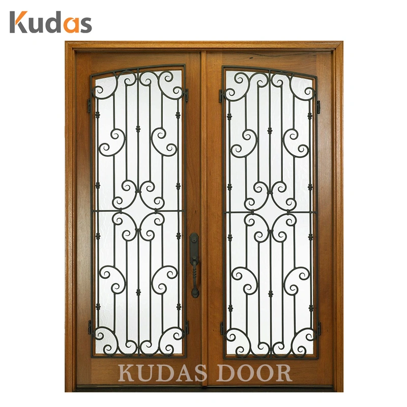 House Front Solid Entry Door Timber Pivot Wood Entrance Entry Door