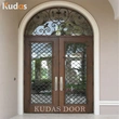 House Front Solid Entry Door Timber Pivot Wood Entrance Entry Door
