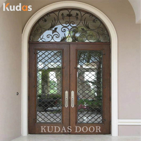 House Front Solid Entry Door Timber Pivot Wood Entrance Entry Door