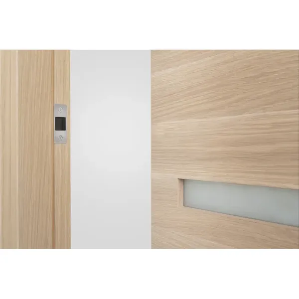 يصمم مصنع kudas بابًا داخليًا من الخشب الأخدود مقاس 6'-8 بوصة  