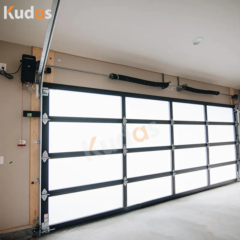Automatic Lift Roller up Overhead Sectional Rolling Garage Door