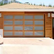 Modern Aluminum Fingerless 9X8 Residential Automatic Garage Doors