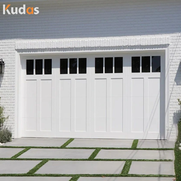 Remote Control Automatic Overhead Sectional Garage Door with Motor