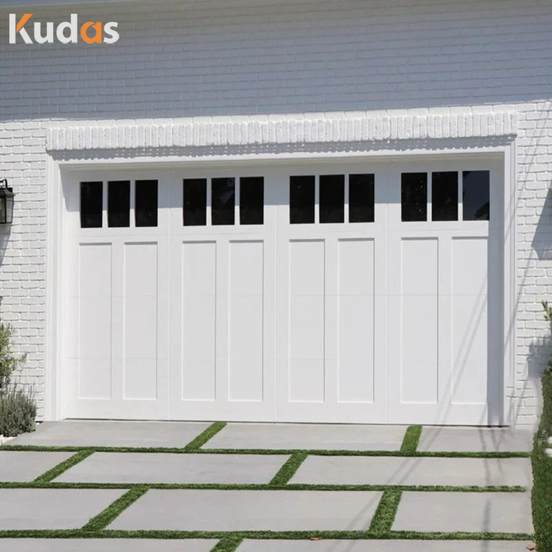 Remote Control Automatic Overhead Sectional Garage Door with Motor