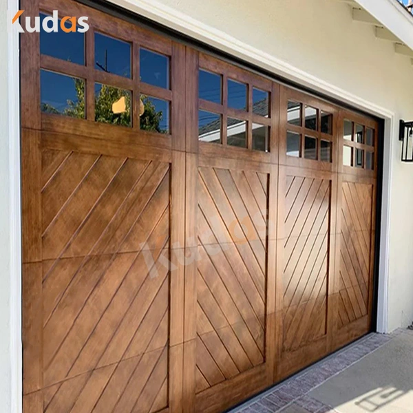 Kudas Automatic Control Overhead Sectional Garage Door