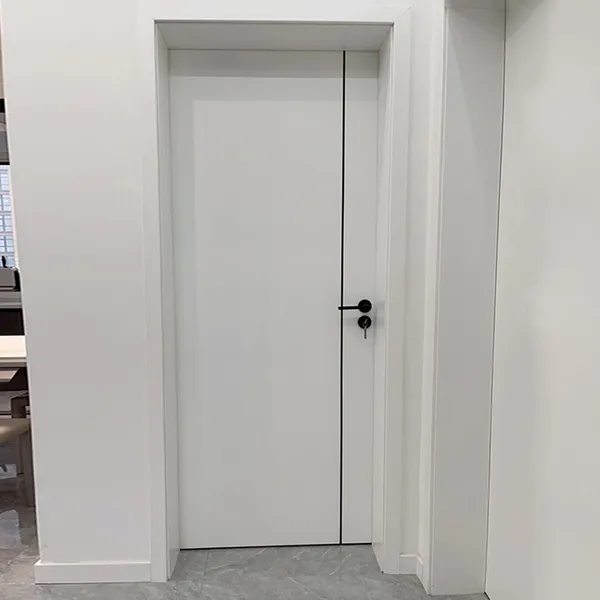 أبواب داخلية من الخشب المركب بتصميمات mdf باب غرفة خشبي صلب