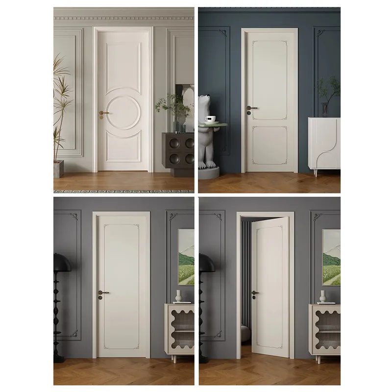 اللوحة الخشبية الميلامين باب الفندق باب الغرفة الداخلية الخشب