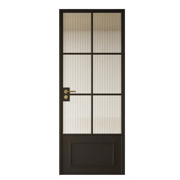House Interior Internal Wood Doors Glass Glass Door for shop