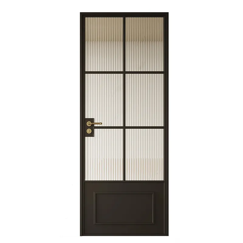 House Interior Internal Wood Doors Glass Glass Door for shop