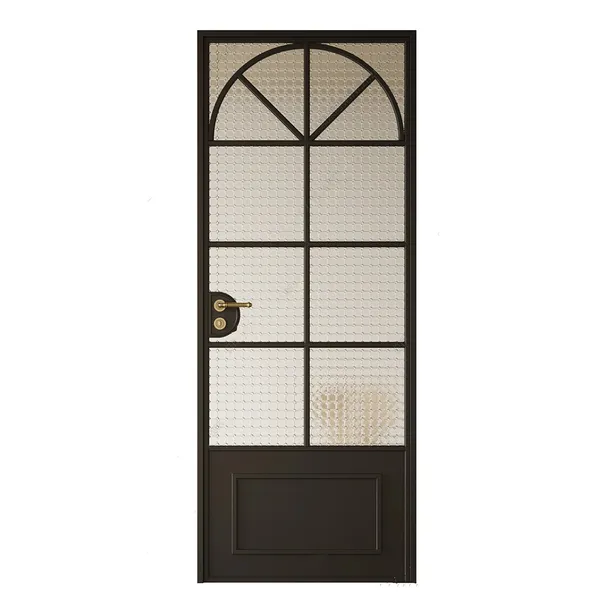 3 Panel Glass Patio Exterior Security Narrow Frame Sliding Doors for Villa