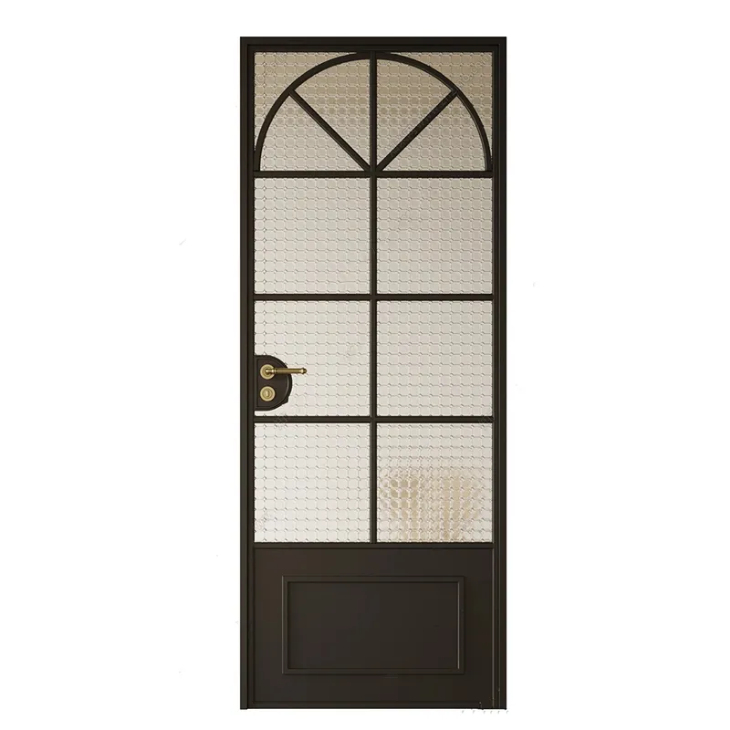 3 Panel Glass Patio Exterior Security Narrow Frame Sliding Doors for Villa