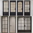3 Panel Glass Patio Exterior Security Narrow Frame Sliding Doors for Villa