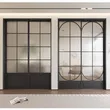 Internal Indoor Metal Crittall Steel Door Sliding Glass Wood Door