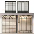 Exterior Interior Main Security Aluminium Steel French Single Double Door