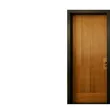 باب داخلي من خشب mdf لغرفة المنزل من سلسلة دافق بقشرة خشبية من خشب mdf