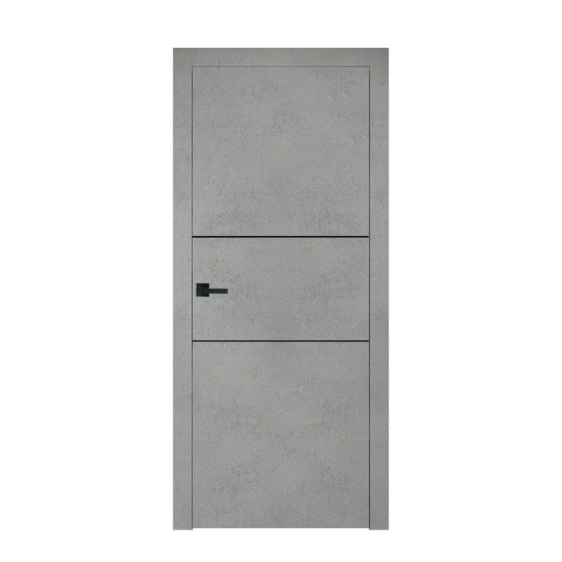 صديقة للبيئة wpc بلاطة عازلة للصوت باب الخشب المركب الداخلي