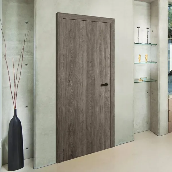 أبواب داخلية لغرفة النوم مقاومة للحريق وباب خشبي داخلي