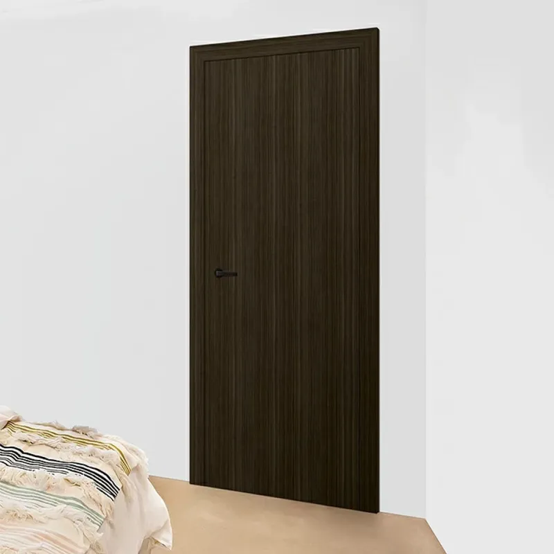 أحدث تصميم للفلل الفاخرة ذات الأبواب الخشبية الصلبة الداخلية