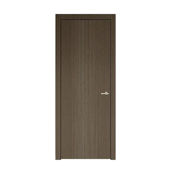 غرفة داخلية منزل hdf لوحة mdf باب داخلي بقشرة خشبية صلبة