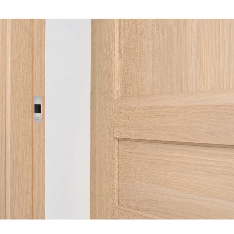 باب داخلي مقاوم للماء لغرفة النوم مُعلق مسبقًا من الخشب الصديق للبيئة