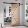 House Interior Pre-Drilled Barn Door MDF Sliding Barn Door with Hardware