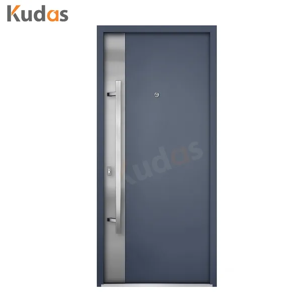 Main Exterior Entrance Entry Front Stainless Steel Pivot Metal Door