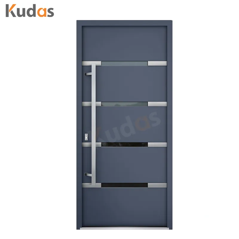 Security Door Metal Material Cheap Exterior Aluminum Steel Door
