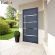 Security Door Metal Material Cheap Exterior Aluminum Steel Door