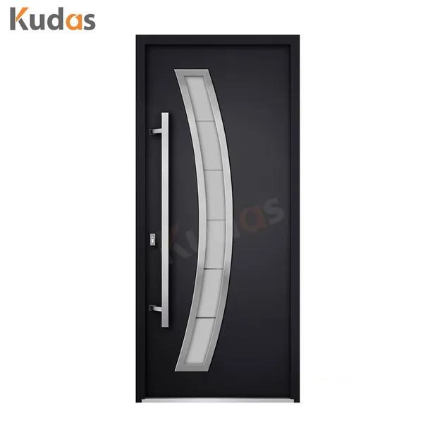 Security Stainless Steel Single Door Satety Entrance Main Metal Door