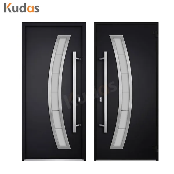 Security Stainless Steel Single Door Satety Entrance Main Metal Door