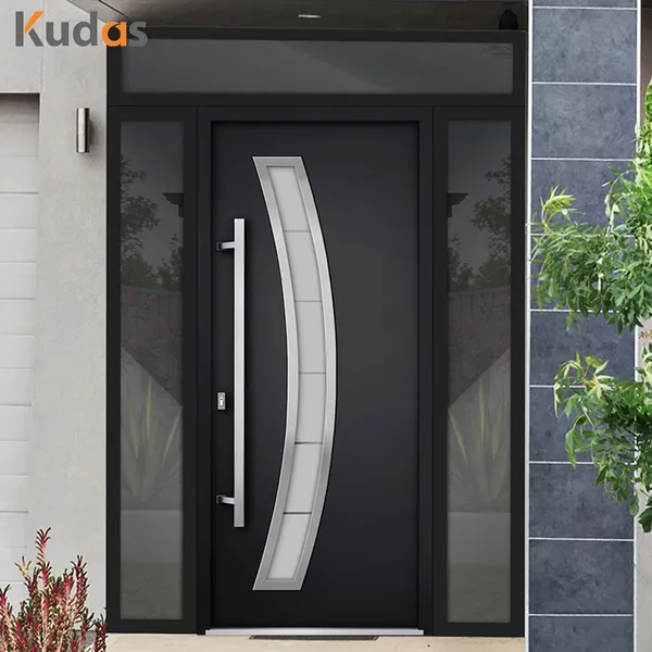 Security Stainless Steel Single Door Satety Entrance Main Metal Door