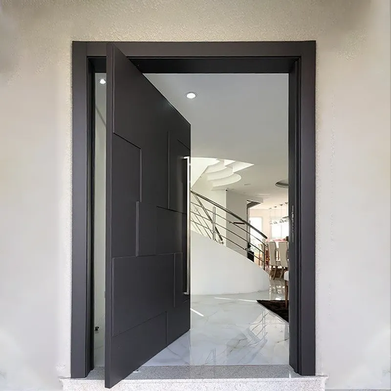 Entry Front Metal Security Steel Wood Armored Entry Door for Home