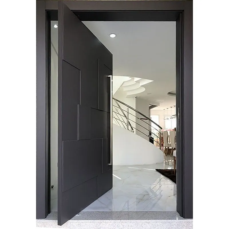 Entry Front Metal Security Steel Wood Armored Entry Door for Home