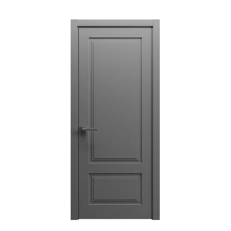 باب داخلي خشبي متأرجح من الزجاج الداخلي للغرفة مخصص