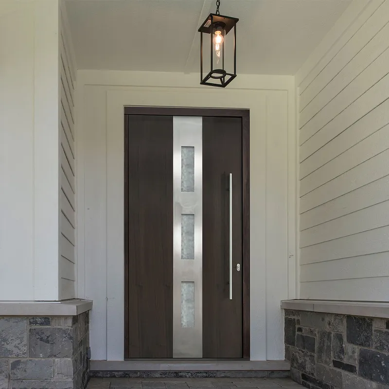 أبواب خارجية مدخل أمان فولاذي أمامي باب أمان سكني