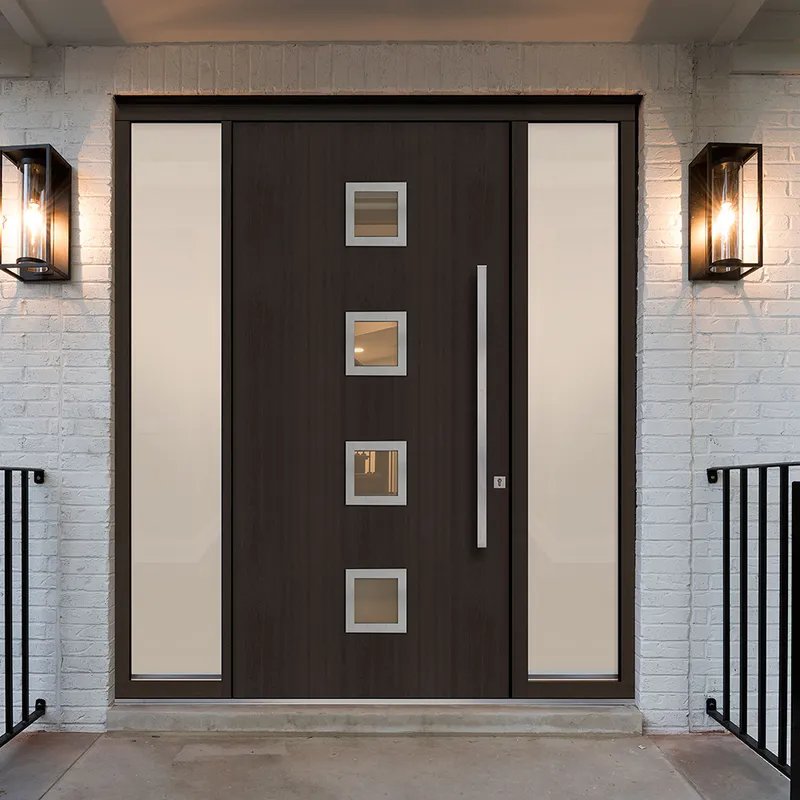 أبواب خارجية مدخل أمان فولاذي أمامي باب أمان سكني