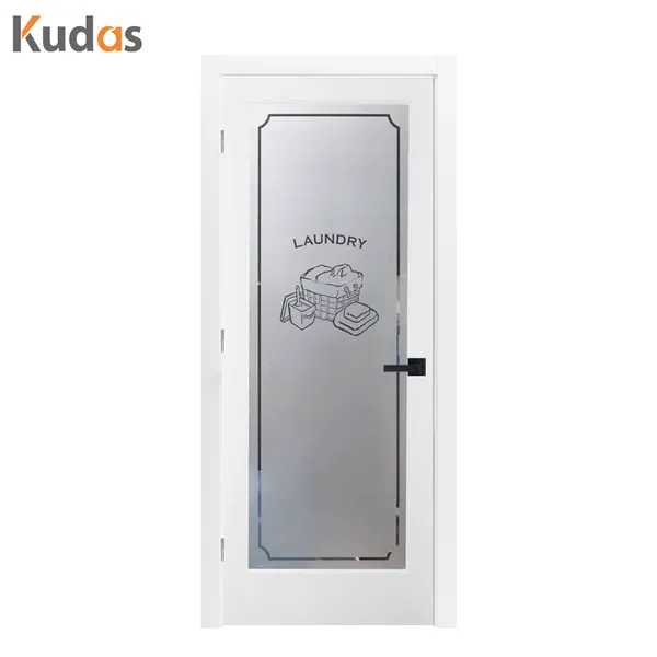 نوافذ وأبواب من الألومنيوم باب زجاجي من الألومنيوم للغسيل