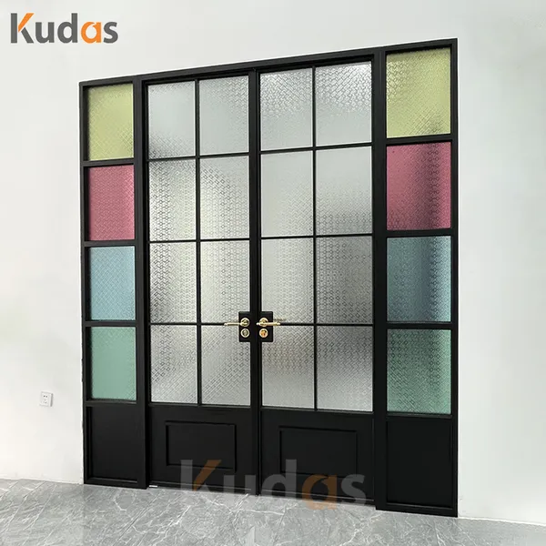 Custom Made French Style Aluminum Glass Doors Interior Glass door