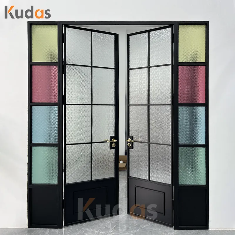 Custom Made French Style Aluminum Glass Doors Interior Glass door