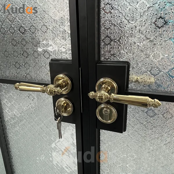 Custom Made French Style Aluminum Glass Doors Interior Glass door