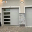 Residential Aluminum Tempered Plexiglass Overhead Garage Doors