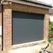 Black Color Mirror Design Sectional Aluminum Automatic Garage Doors