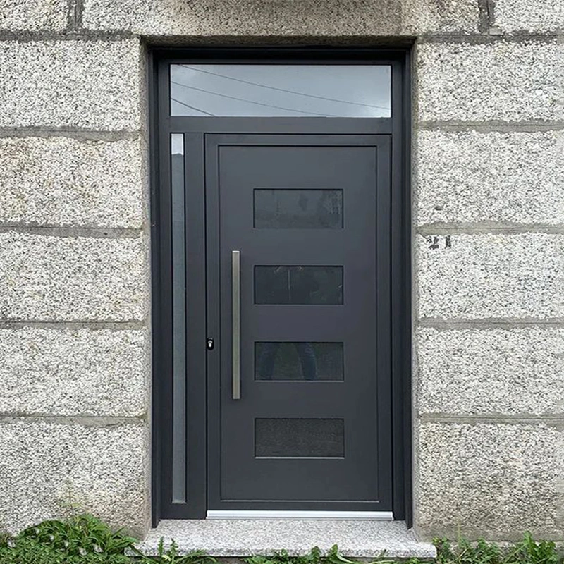 أبواب أمامية للمدخل من المعدن المعدني الخارجي السكني