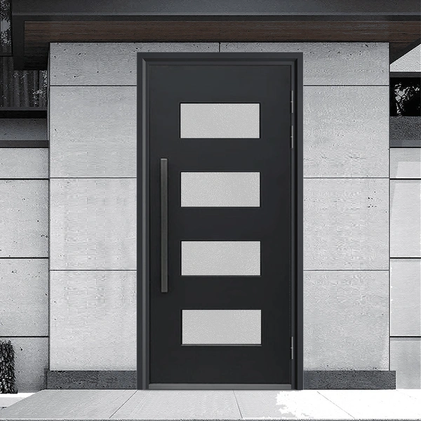 أبواب أمامية للمدخل من المعدن المعدني الخارجي السكني