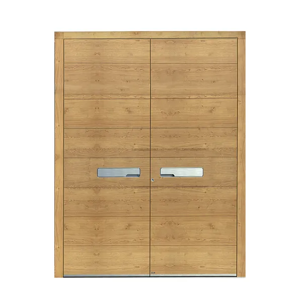 Entrance Security Residence Metal Iron Glass Pivot Steel Entry Door