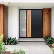 Aluminum Modern Exterior Entrance Stainless Steel Front Entry Doors