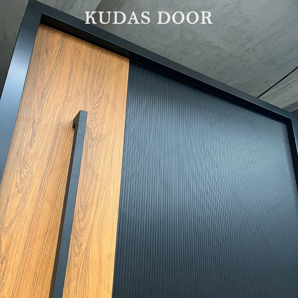 Aluminum Modern Exterior Entrance Stainless Steel Front Entry Doors