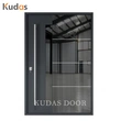Front Exterior Main Entrance Security Stainless Steel Pivot Doors