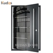 Front Exterior Main Entrance Security Stainless Steel Pivot Doors