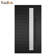 Exterior Steel Wooden Entry Security Door For Villa Main Entrance